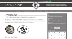 Desktop Screenshot of iapn-coins.org